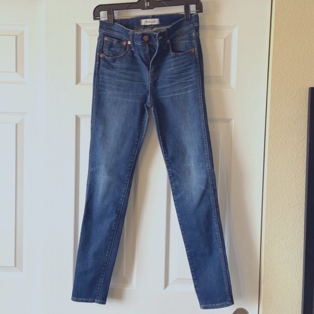 Madewell 9" HIgh Riser Skinny Skinny Jeans